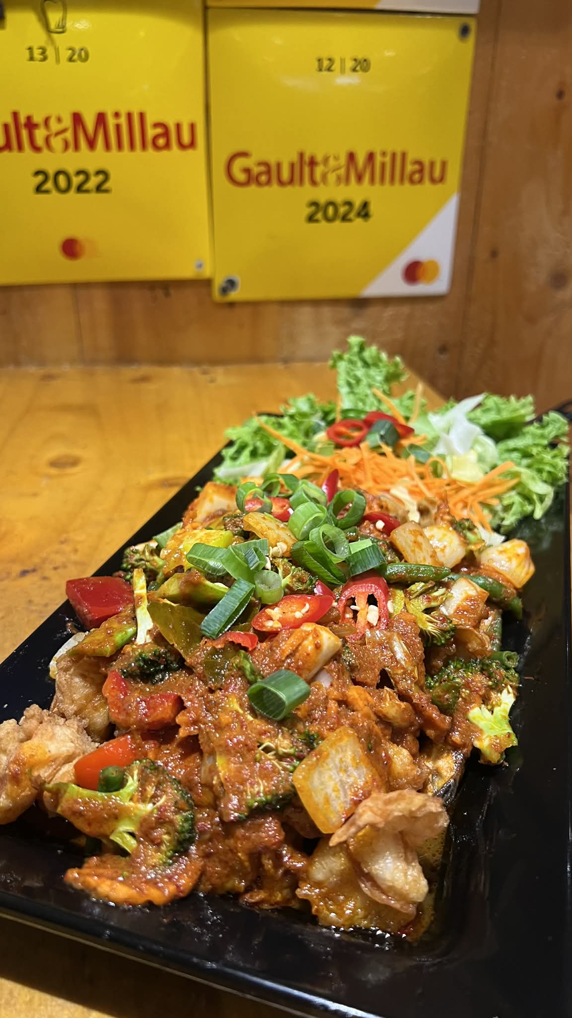 Gebakken mosselen in red curry🌶